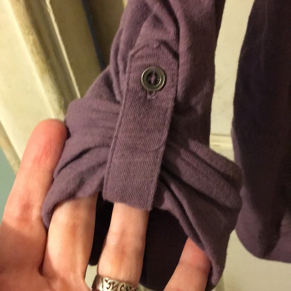 Sonoma casual button down purple shirt size medium - Picture 5 of 5